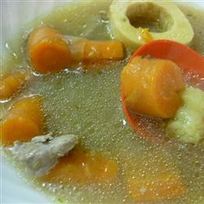 Крепкий мясной бульон