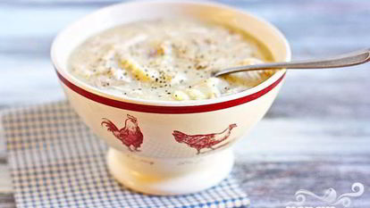 Рецепт Куриного бульона с клецками