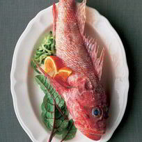 Морской ерш в бульоне