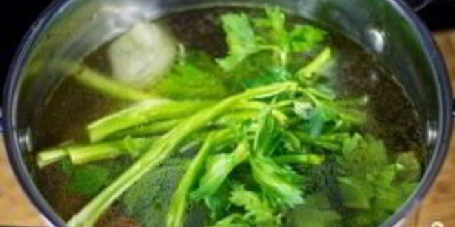 Рецепт овощного бульона диетического