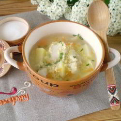 Рецепт Супа на рыбном бульоне