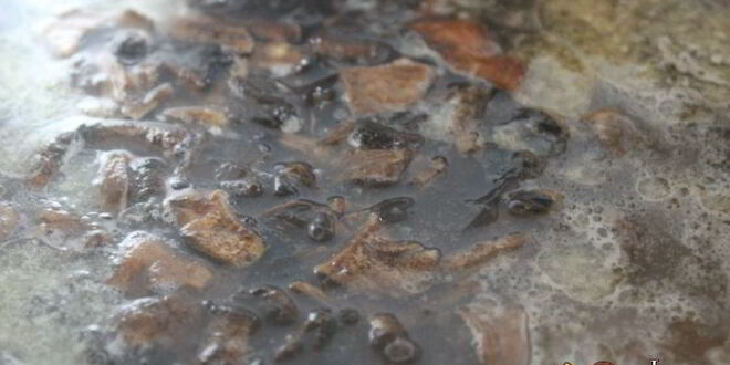 Рецепт супа с сушеными грибами и лапшой на курином бульоне