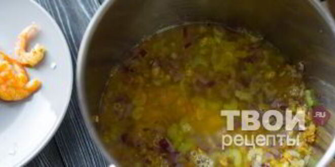 Рецепт тыквенного супа с бульоном и крупами