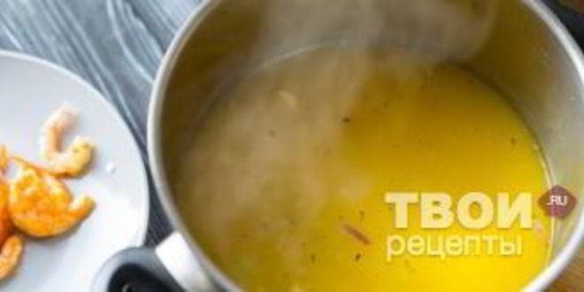 Рецепт тыквенного супа с бульоном и крупами