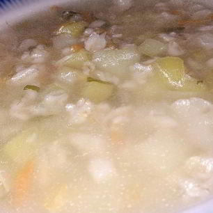 Рецепт Диетического супа с овсянкой