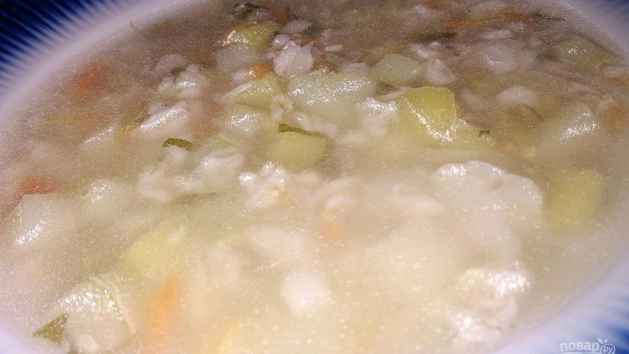 Рецепт диетического супа с овсянкой