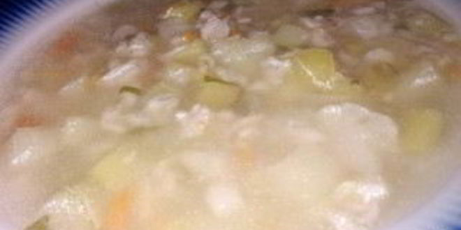 Рецепт диетического супа с овсянкой