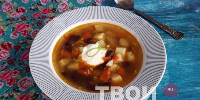 Рецепт фасолевого супа чили