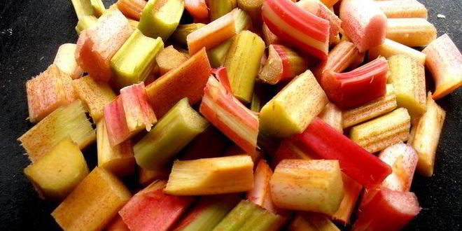 Рецепт гаспачо из ревеня и вишни