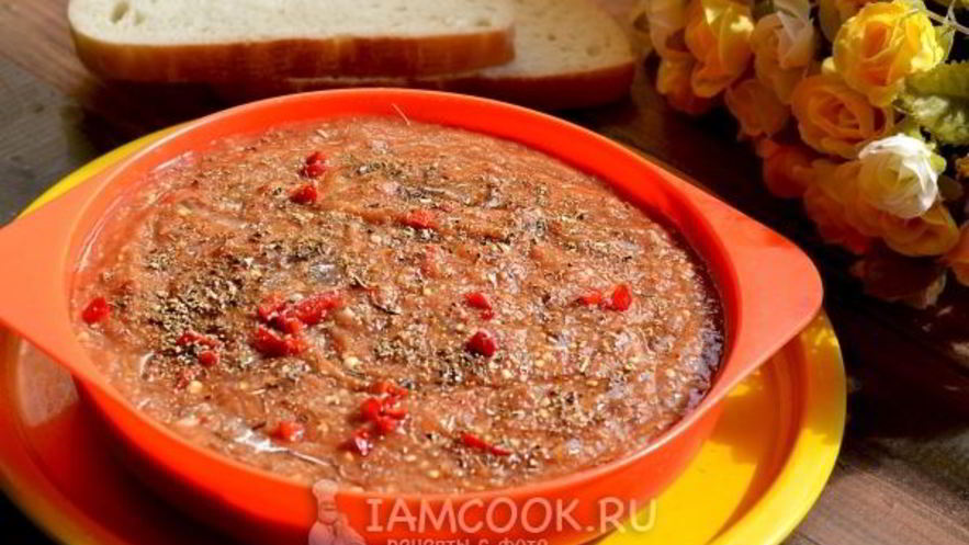 Рецепт гаспачо с баклажанами