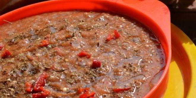 Рецепт гаспачо с баклажанами