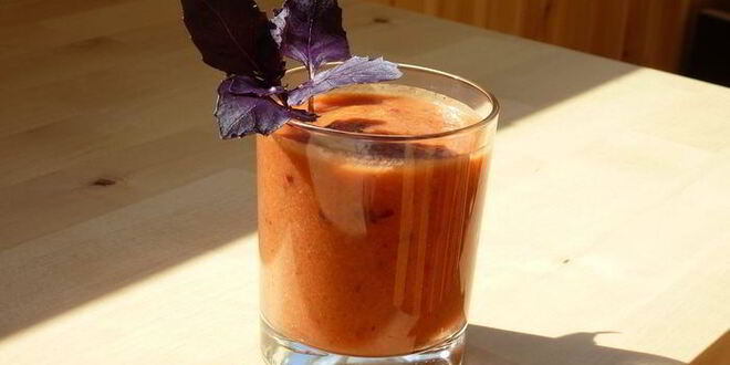 Рецепт гаспачо с черешней