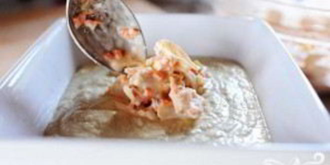 Рецепт гаспачо с крабовым салатом