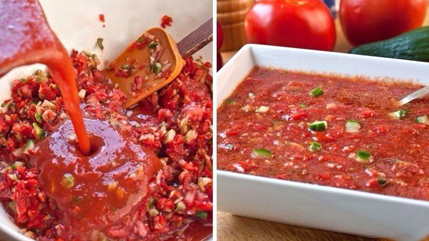 Рецепт классического гаспачо