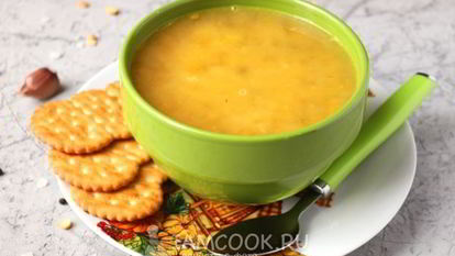 Рецепт Горохового супа без мяса