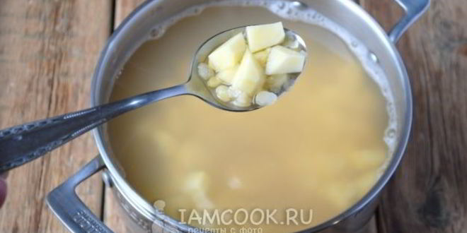 Рецепт горохового супа без мяса