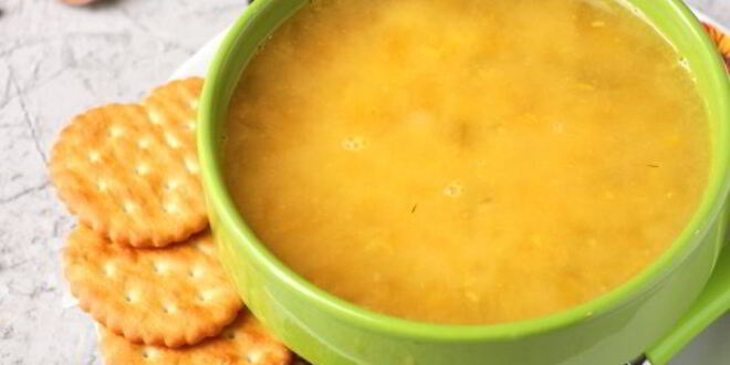 Рецепт горохового супа без мяса