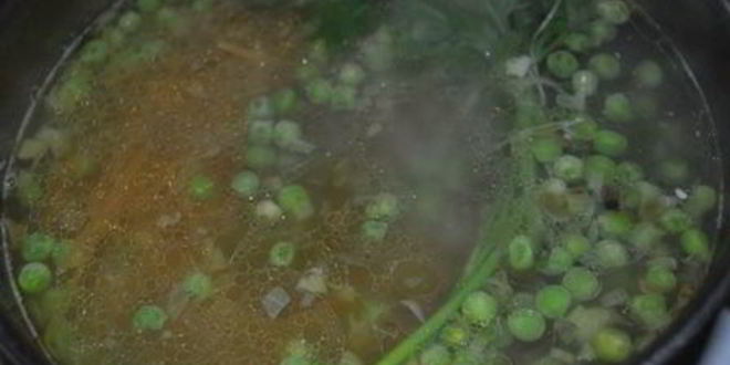 Рецепт горохового супа из алматуры