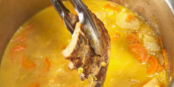 Рецепт горохового супа-крема