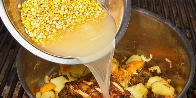 Рецепт горохового супа-крема