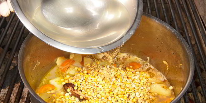 Рецепт горохового супа-крема