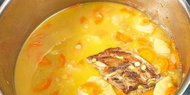 Рецепт горохового супа-крема