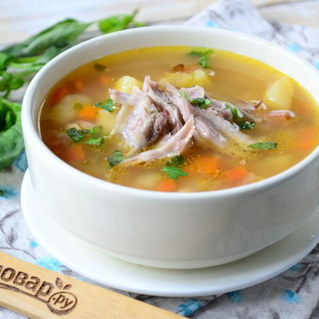 Рецепт Горохового супа Осеннего