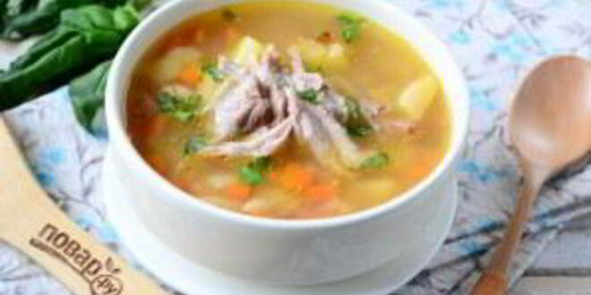 Рецепт горохового супа осеннего