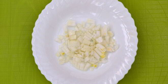 Рецепт горохового супа с чесночными рулетиками