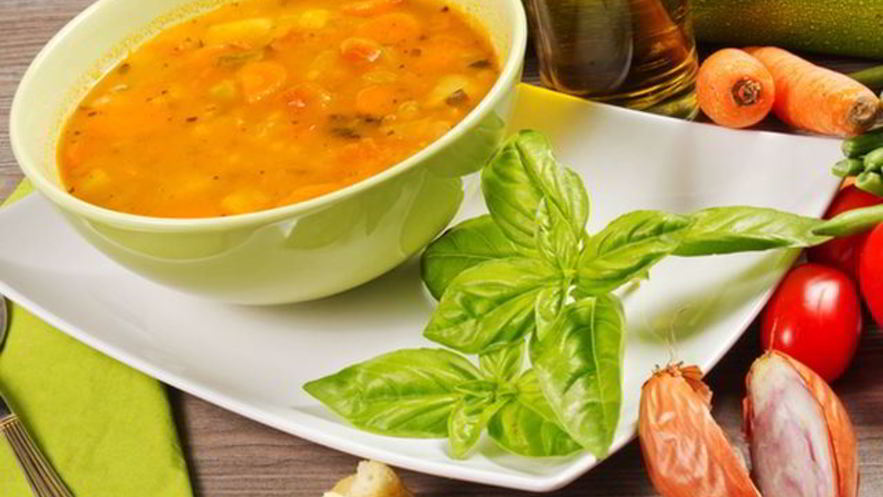 Рецепт горохового супа с итальянским акцентом