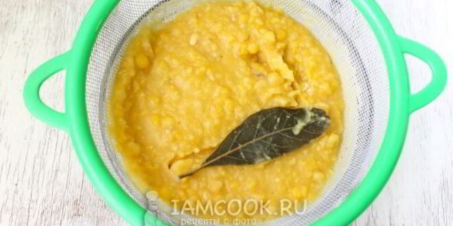 Рецепт горохового супа с копченой грудинкой