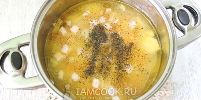Рецепт горохового супа с копченой грудинкой