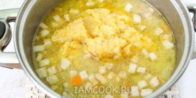 Рецепт горохового супа с копченой грудинкой