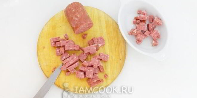 Рецепт горохового супа с копченой колбасой