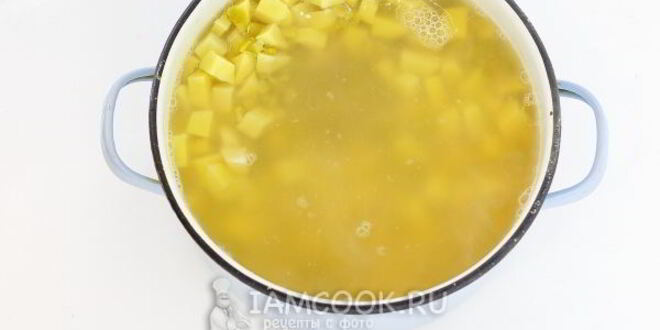 Рецепт горохового супа с копченой колбасой