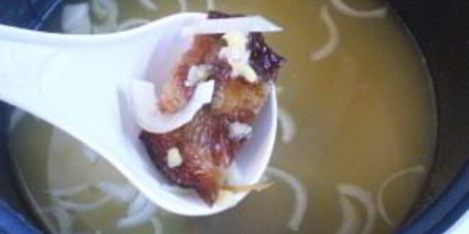 Рецепт горохового супа с копченостями в мультиварке