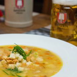 Рецепт Горохового супа с копченостями