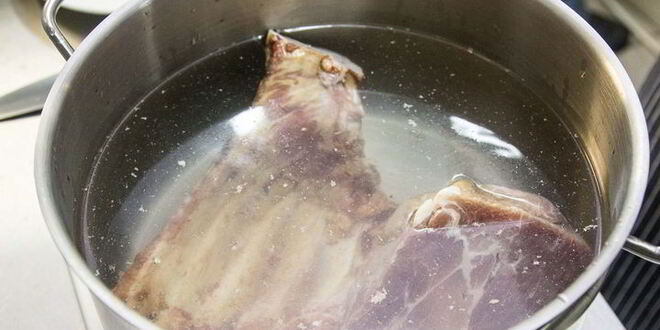 Рецепт горохового супа с копченостями