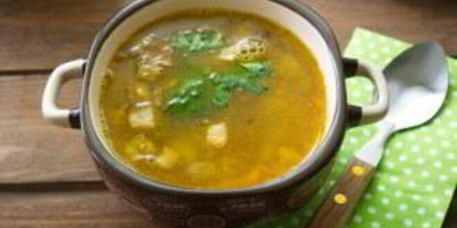 Рецепт горохового супа с копченым салом