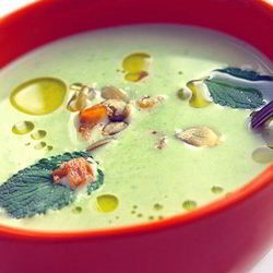 Рецепт Горохового супа с мятой