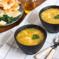 Гороховый суп с сыром