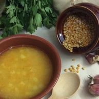 Рецепт Густого постного горохового супа