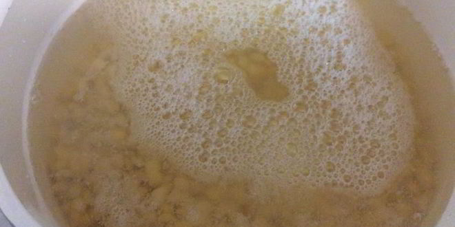 Рецепт густого постного горохового супа