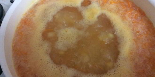 Рецепт густого постного горохового супа