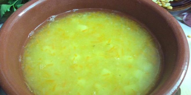 Рецепт густого постного горохового супа