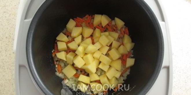 Рецепт постного горохового супа в мультиварке