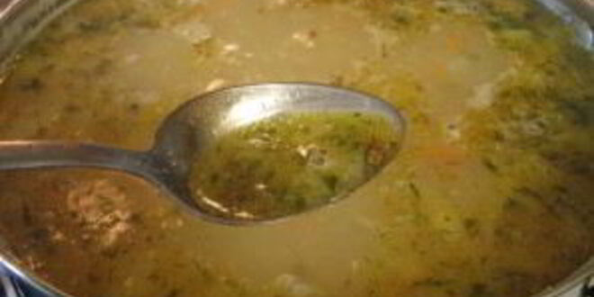 Рецепт постного горохового супа