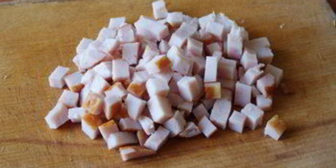 Рецепт простого горохового супа с ветчиной