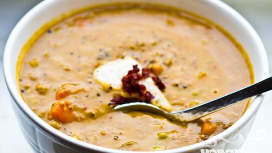 Рецепт пряного горохового супа