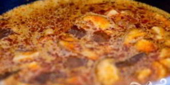 Рецепт пряного горохового супа